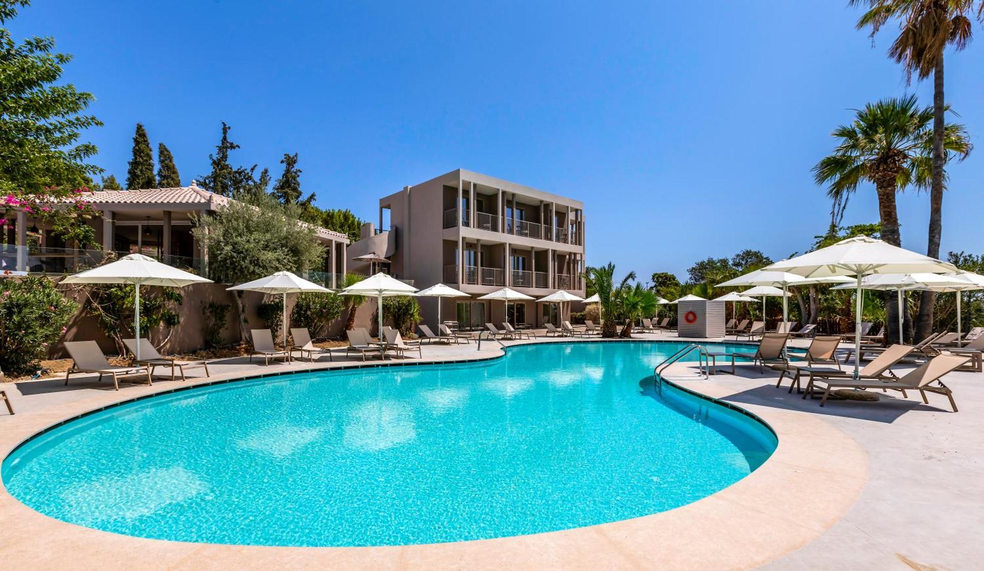 White Olive Premium Lindos Hotel Pefki Exterior foto